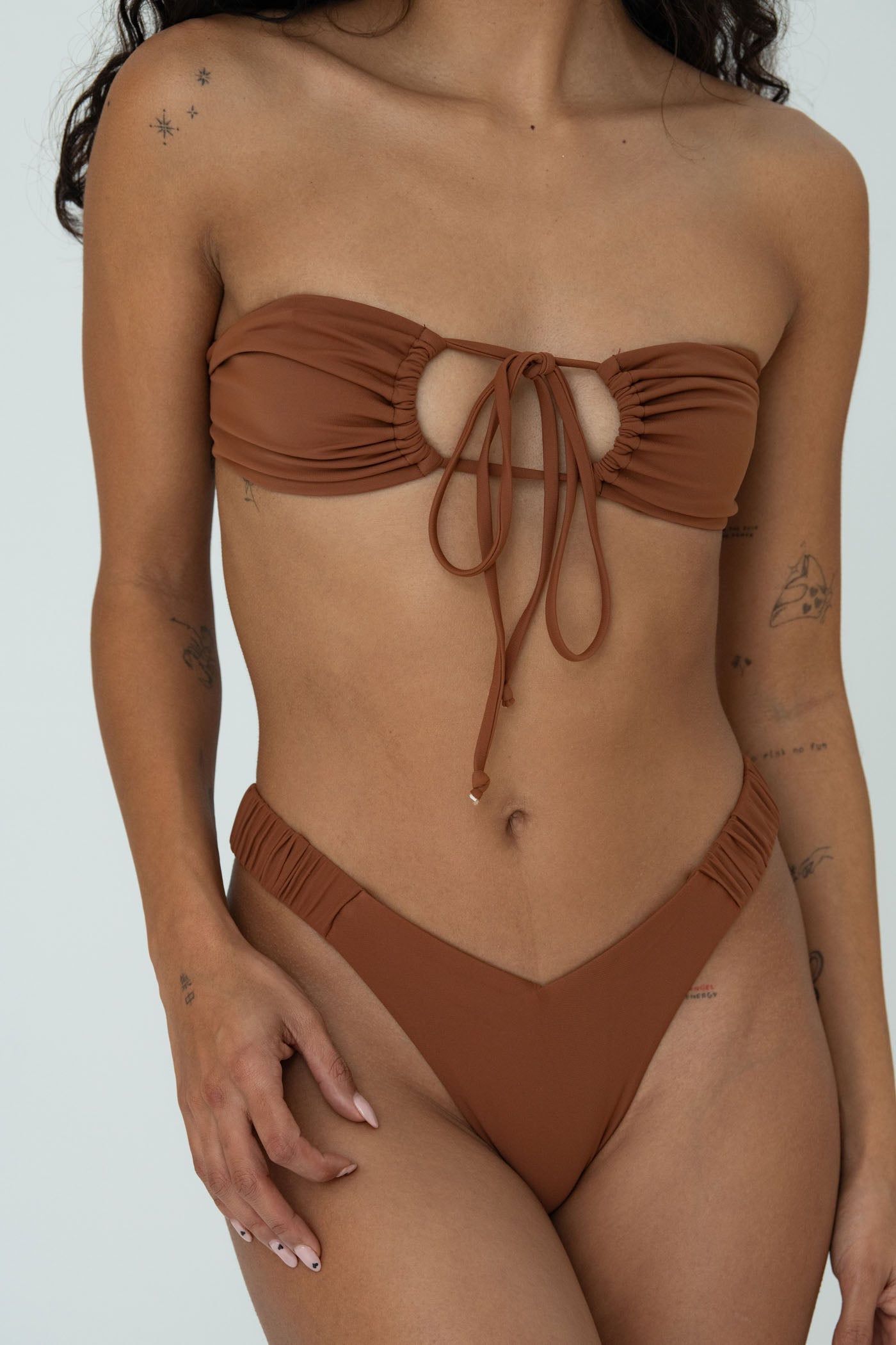 IVY TOP (BROWN)